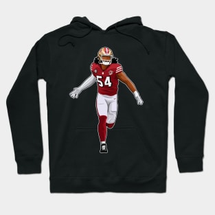 Fred Warner #54 Take The Fields Hoodie